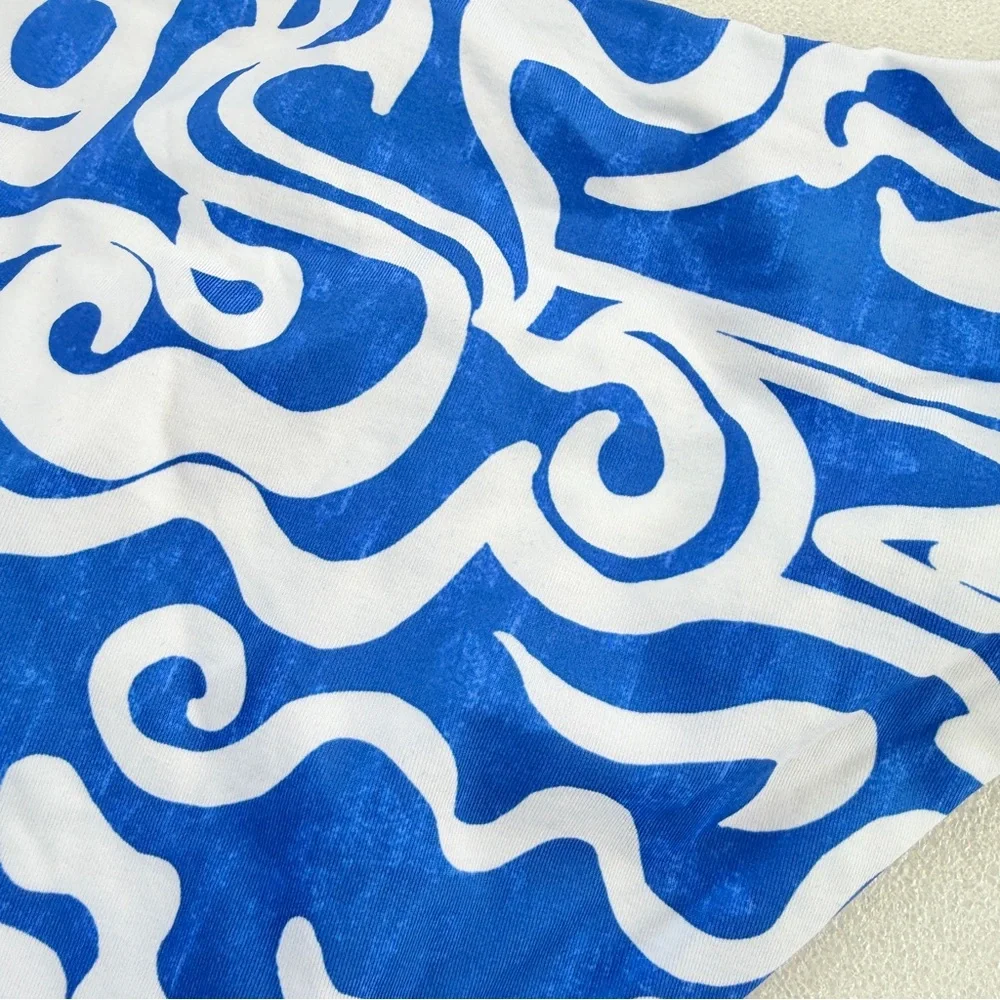 RARE Print! Mara Hoffman Sita Landscape Bikini Bottoms